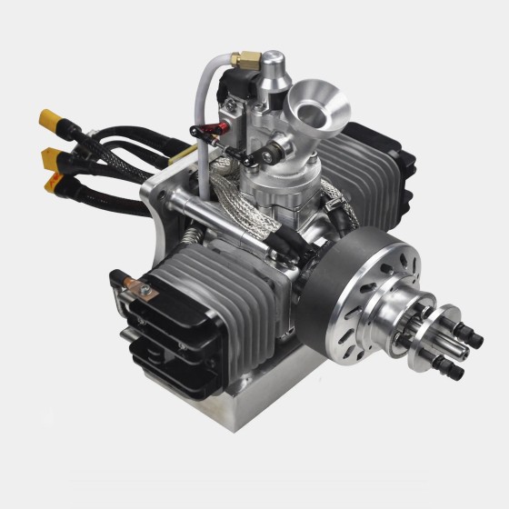 Original DLA 64CC Gas Engine DLA64i2 CNC In-line Twin Cylinder Gasoline Hight Power RC Airplane Model Aircraft Fixed Wing UAV